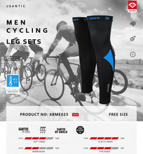 Cargar imagen en el visor de la galería, Santic® Par de Pierneras Térmicas Calentadores Deportivos Ciclismo | L-XL