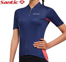Cargar imagen en el visor de la galería, Santic® Mujer Jersey Anti UV Ciclismo Maillot | XS-S-M