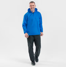 Cargar imagen en el visor de la galería, Quechua® Chaqueta Impermeable Chubasquero 1/2 Zip Cortaviento | XS/S - M/L - XL/2XL