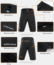 Cargar imagen en el visor de la galería, Wosawe® Short Ligero de Ciclismo MTB | M-L