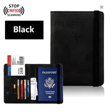 Cargar imagen en el visor de la galería, Porta Pasaporte y Porta Documentos para Viaje Protección RFID