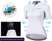 Cargar imagen en el visor de la galería, Santic® Mujer Jersey Anti UV Ciclismo Maillot | XS-S-M