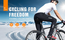 Cargar imagen en el visor de la galería, Santic® Pantalón Térmico Ciclismo MTB 0-12°C | L