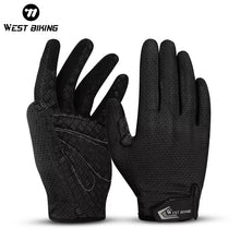 Cargar imagen en el visor de la galería, West Biking® Guantes Largos Transpirables Ciclismo Táctiles | M-L-XL