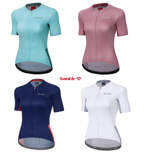 Cargar imagen en el visor de la galería, Santic® Mujer Jersey Anti UV Ciclismo Maillot | XS-S-M