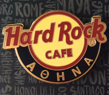 Cargar imagen en el visor de la galería, Hard Rock Cafe® Logo Atenas Grecia Souvenir Recuerdo Adorno Pin
