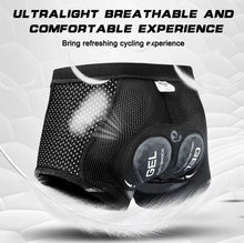 Cargar imagen en el visor de la galería, X-Tiger® Ropa Interior Short Culotte Gel 5D Ciclismo | S-M-L-XL-2XL