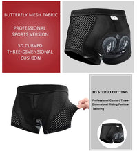 Cargar imagen en el visor de la galería, X-Tiger® Ropa Interior Short Culotte Gel 5D Ciclismo | S-M-L-XL-2XL