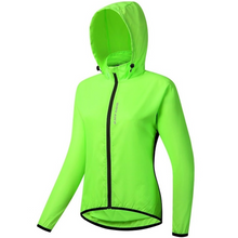 Cargar imagen en el visor de la galería, Wosawe® Casaca Cortavientos Capucha Mujer Ciclismo | S-M-L-XL