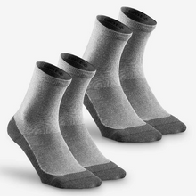 Cargar imagen en el visor de la galería, Quechua® 2 Pares de Calcetines HIKE 50 Medias Montaña Trekking | 43-46