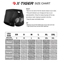 Cargar imagen en el visor de la galería, X-Tiger® Ropa Interior Short Culotte Gel 5D Ciclismo | S-M-L-XL-2XL