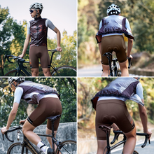 Cargar imagen en el visor de la galería, Santic® Bib Shorts Culotte Ciclismo BTT MTB | Gris-Marrón | XS-S-M-XL