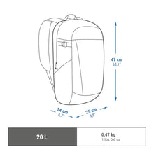 Cargar imagen en el visor de la galería, Quechua® Mochila 20 LITROS NH100 Montaña Trekking Viajes