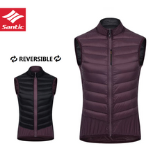Cargar imagen en el visor de la galería, Santic® Chaleco Térmico Ligero REVERSIBLE Ciclismo | M-L-XL