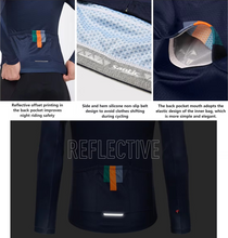 Cargar imagen en el visor de la galería, Santic® Jersey Manga Larga Ciclismo Maillot Protección UV | S