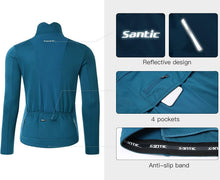 Cargar imagen en el visor de la galería, Santic® Casaca Térmica Ciclismo +7°C | L
