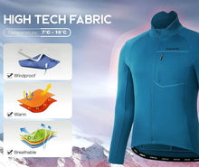 Cargar imagen en el visor de la galería, Santic® Casaca Térmica Ciclismo +7°C | L