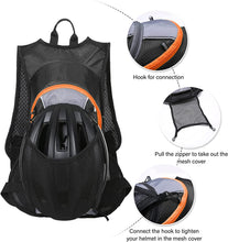 Cargar imagen en el visor de la galería, Santic® Mochila de Ciclismo c/ Malla para Casco