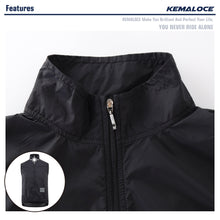 Cargar imagen en el visor de la galería, Kemaloce® Chaleco Cortaviento de Bolsillo Ultraligero Ciclismo | M-L-XL