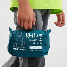 Cargar imagen en el visor de la galería, Quechua® Chaqueta Impermeable MH150 JR Chubasquero | 14-15 años
