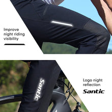Cargar imagen en el visor de la galería, Santic® Pantalón Térmico Ciclismo MTB 0-12°C | L