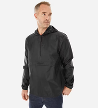 Cargar imagen en el visor de la galería, Quechua® Chaqueta Chubasquero Impermeable 1/2 Zip Cortaviento | S-M-L