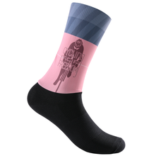 Cargar imagen en el visor de la galería, SANTIC® CALCETINES SRX PREMIUM FIBRA ORGÁNICA UNISEX Ciclismo Medias | S/M - L/XL