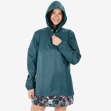 Cargar imagen en el visor de la galería, Quechua® Mujer Chaqueta Impermeable Chubasquero 1/2 Zip Raincut | 2XS/XS - S/M - L/XL - 2XL/3XL