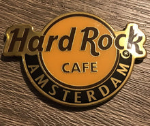 Cargar imagen en el visor de la galería, Hard Rock Cafe® AMSTERDAM Classic Logo Magnet Imán Souvenir