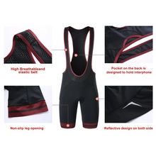 Cargar imagen en el visor de la galería, SANTIC® CONJUNTO DE CICLISMO JERSEY + BIB SHORTS | S-M-L