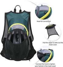 Cargar imagen en el visor de la galería, Santic® Mochila de Ciclismo c/ Malla para Casco