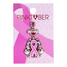 Cargar imagen en el visor de la galería, Hard Rock Cafe® Pin Prendedor 3D Lazo Lucha Contra el Cáncer de Mama