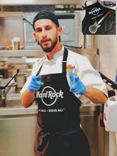 Cargar imagen en el visor de la galería, Hard Rock Cafe® Original Mandil Parrillero BBQ Chef
