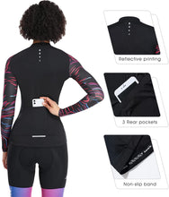 Cargar imagen en el visor de la galería, Santic® Mujer Jersey Manga Larga Ciclismo Maillot | XS-S-M-L