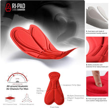 Cargar imagen en el visor de la galería, RION® SHORT CULOTTE 3 HORAS CICLISMO MTB | M-L-XL