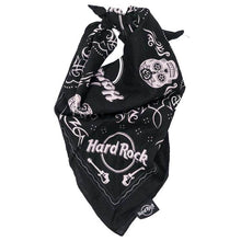 Cargar imagen en el visor de la galería, Hard Rock Cafe® Bandana Pañuelo Skull & Guitars Multiusos Aventura