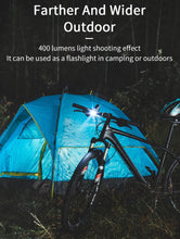 Cargar imagen en el visor de la galería, Rockbros® Luz Profesional 800 Lúmenes Recarga USB Waterproof