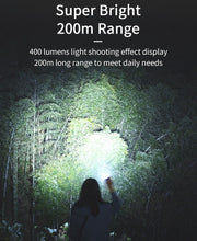Cargar imagen en el visor de la galería, Rockbros® Luz Profesional 800 Lúmenes Recarga USB Waterproof