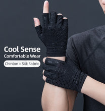Cargar imagen en el visor de la galería, Rockbros® Guantes Ultra Ligeros Elegantes Ciclismo Multi-Usos | Negro/Gris | S-L