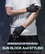 Cargar imagen en el visor de la galería, Rockbros® Guantes Ultra Ligeros Elegantes Ciclismo Multi-Usos | Negro/Gris | S-L