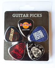 Cargar imagen en el visor de la galería, Hard Rock Cafe® Set de 5 Púas / Picks / Uñas de Guitarra de Colección