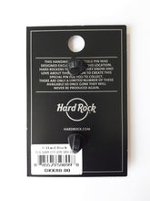 Cargar imagen en el visor de la galería, Hard Rock Cafe® Copenhagen Dinamarca Guitar Flag Souvenir Adorno Pin