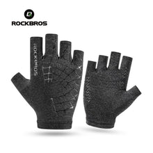 Cargar imagen en el visor de la galería, Rockbros® Guantes Ultra Ligeros Elegantes Ciclismo Multi-Usos | Negro/Gris | S-L