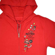 Cargar imagen en el visor de la galería, Hard Rock Cafe® Hello Kitty© Casaca Polera Niñas Hoodie / M (10-11 años)