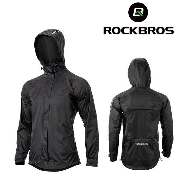 Rockbros® Casaca Impermeable Chubasquero Ciclismo Moto L-XL