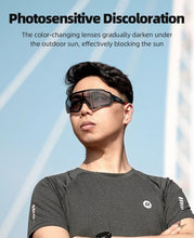 Cargar imagen en el visor de la galería, Rockbros® Lentes FOTOCROMÁTICOS Deportivos 10161 Ciclismo Protección UV400