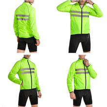 Cargar imagen en el visor de la galería, Wosawe® Casaca Cortavientos Reflectante Ciclismo | M-L-XL