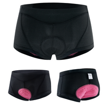 Cargar imagen en el visor de la galería, Wosawe® Short Ropa Interior Mujer Ciclismo Gel 3D Culotte | XL