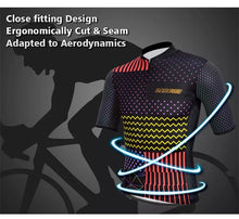 Cargar imagen en el visor de la galería, Darevie® Jersey Maillot SRX PRO FIT Ciclismo Alta Visibilidad | M-L-XL