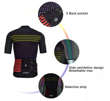 Cargar imagen en el visor de la galería, Darevie® Jersey Maillot SRX PRO FIT Ciclismo Alta Visibilidad | M-L-XL